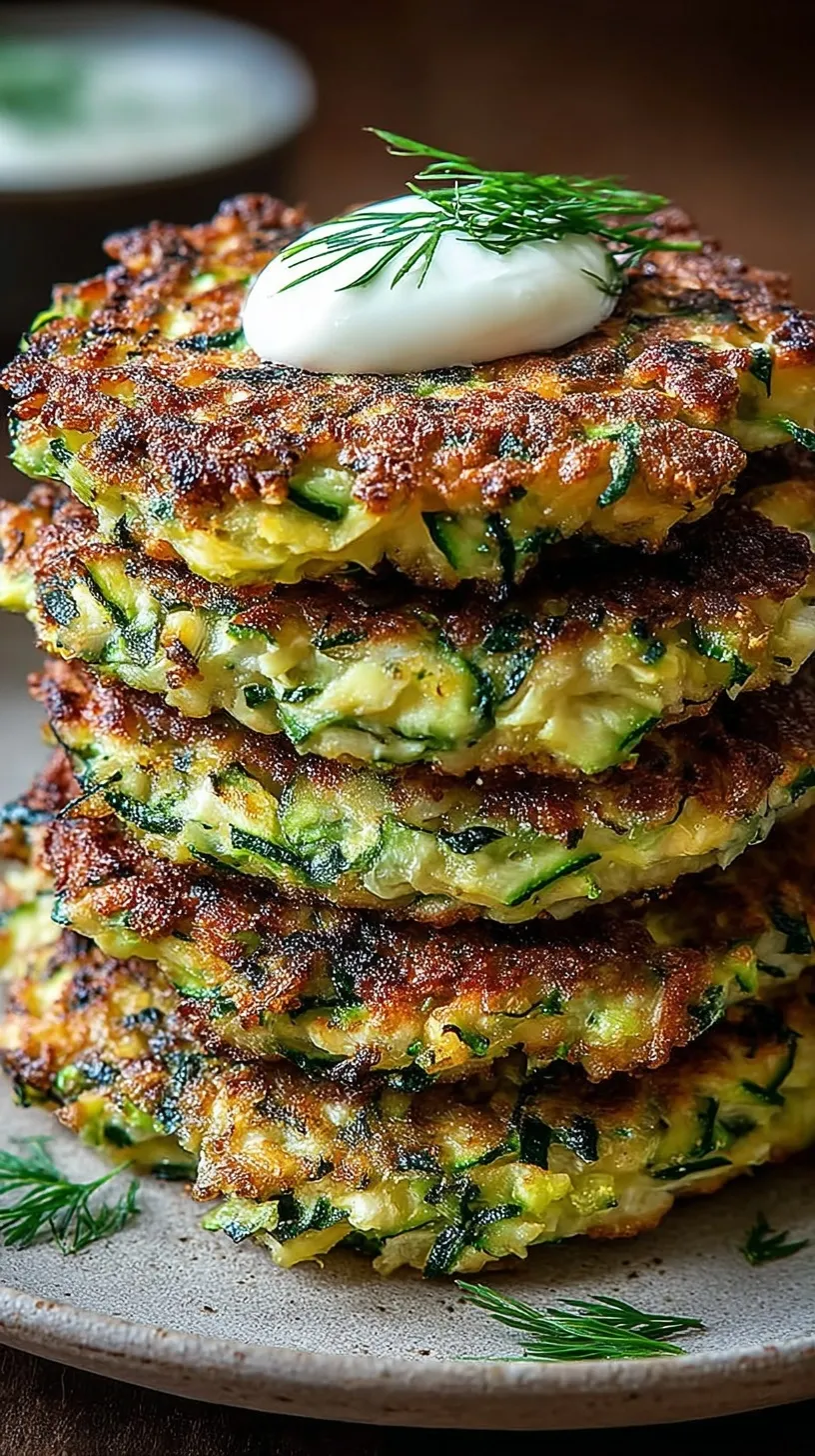 Easy Crispy Vegan Zucchini Fritters: Perfect for Summer Bounty